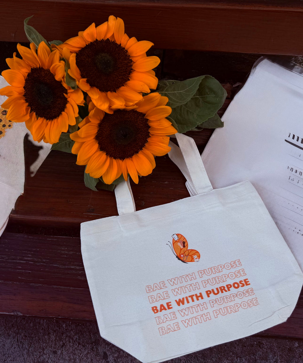 Bae with Purpose Tote